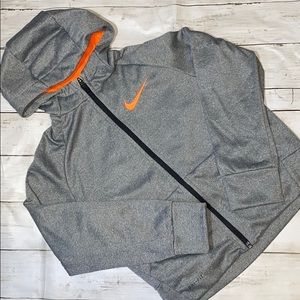 Nike Boys Dri Fit Zip Up Hoodie Sweatshirt Small